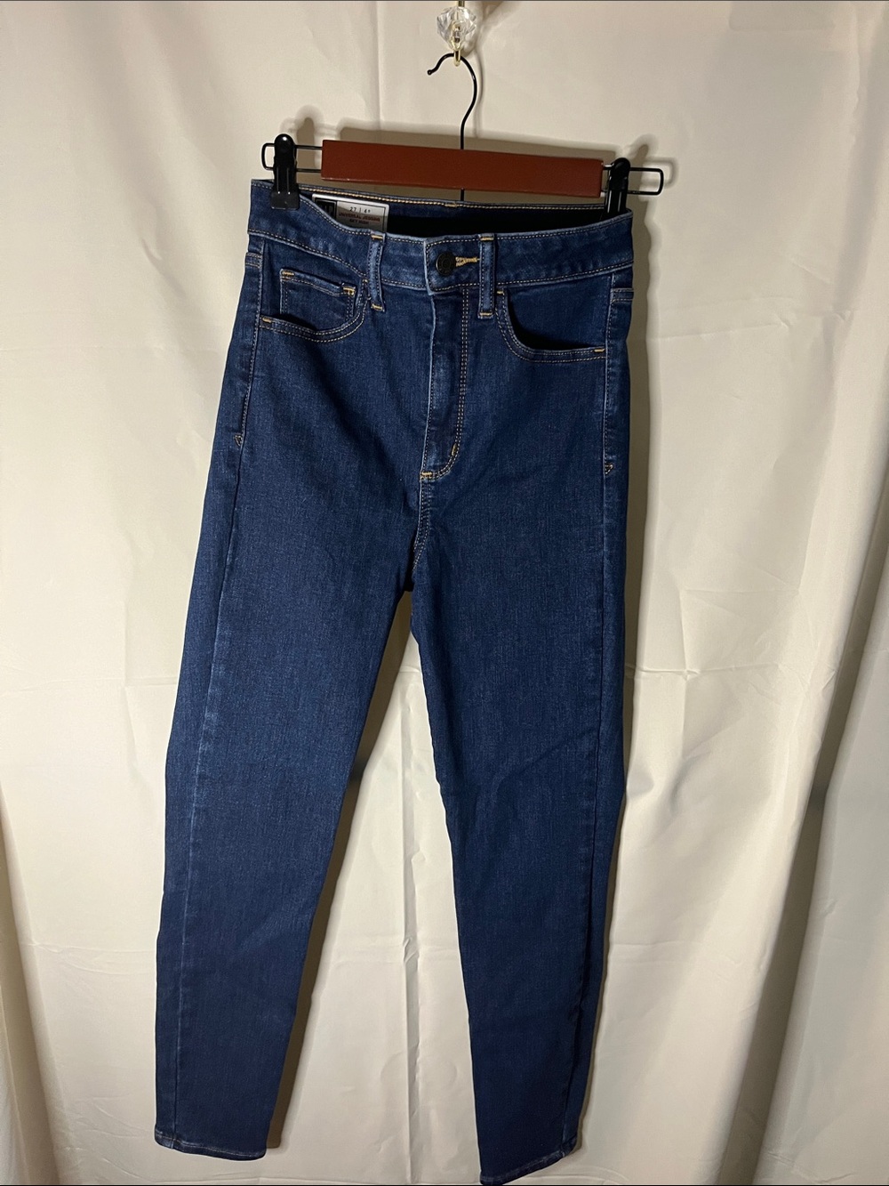 GAP Women's Slim Straight Dark Blue Jeans